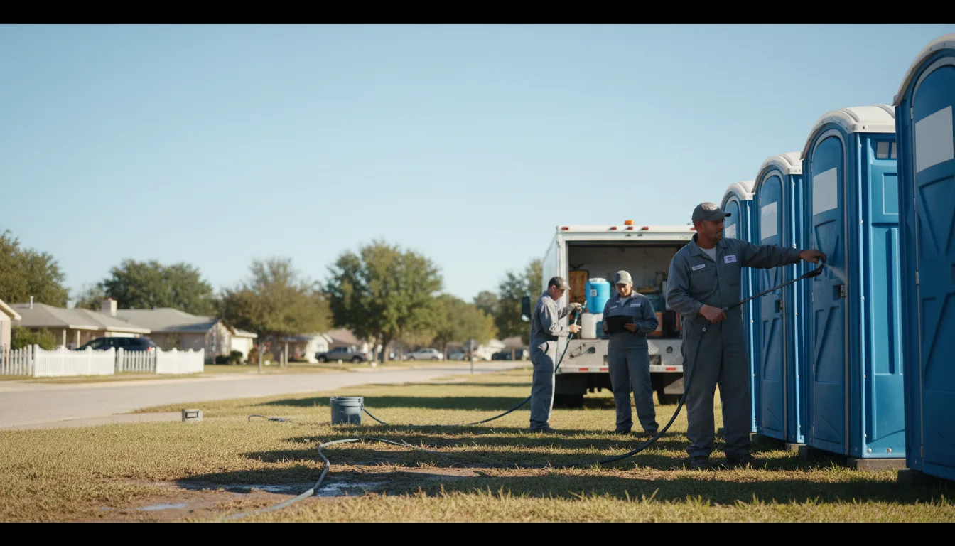 Long-Term Portable Toilet Rental in Olympia Fields, IL near me